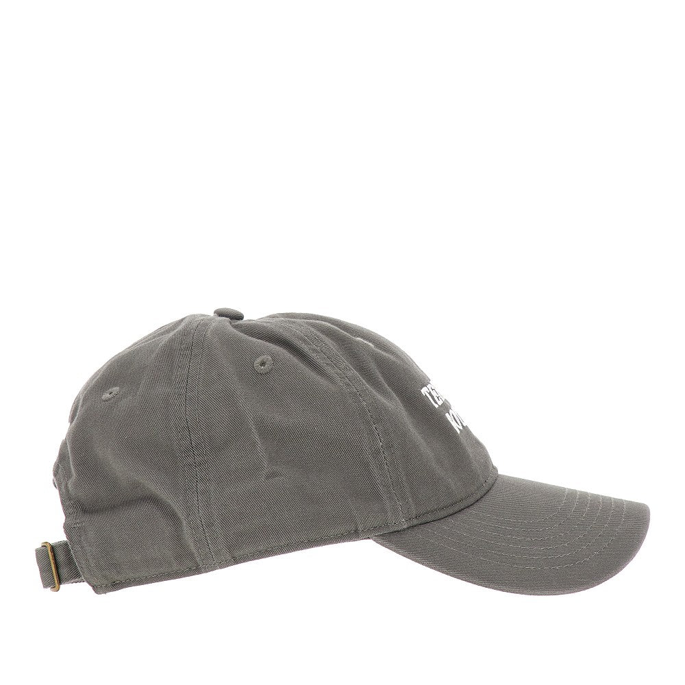 Cappello baseball ricamato in cotone organico