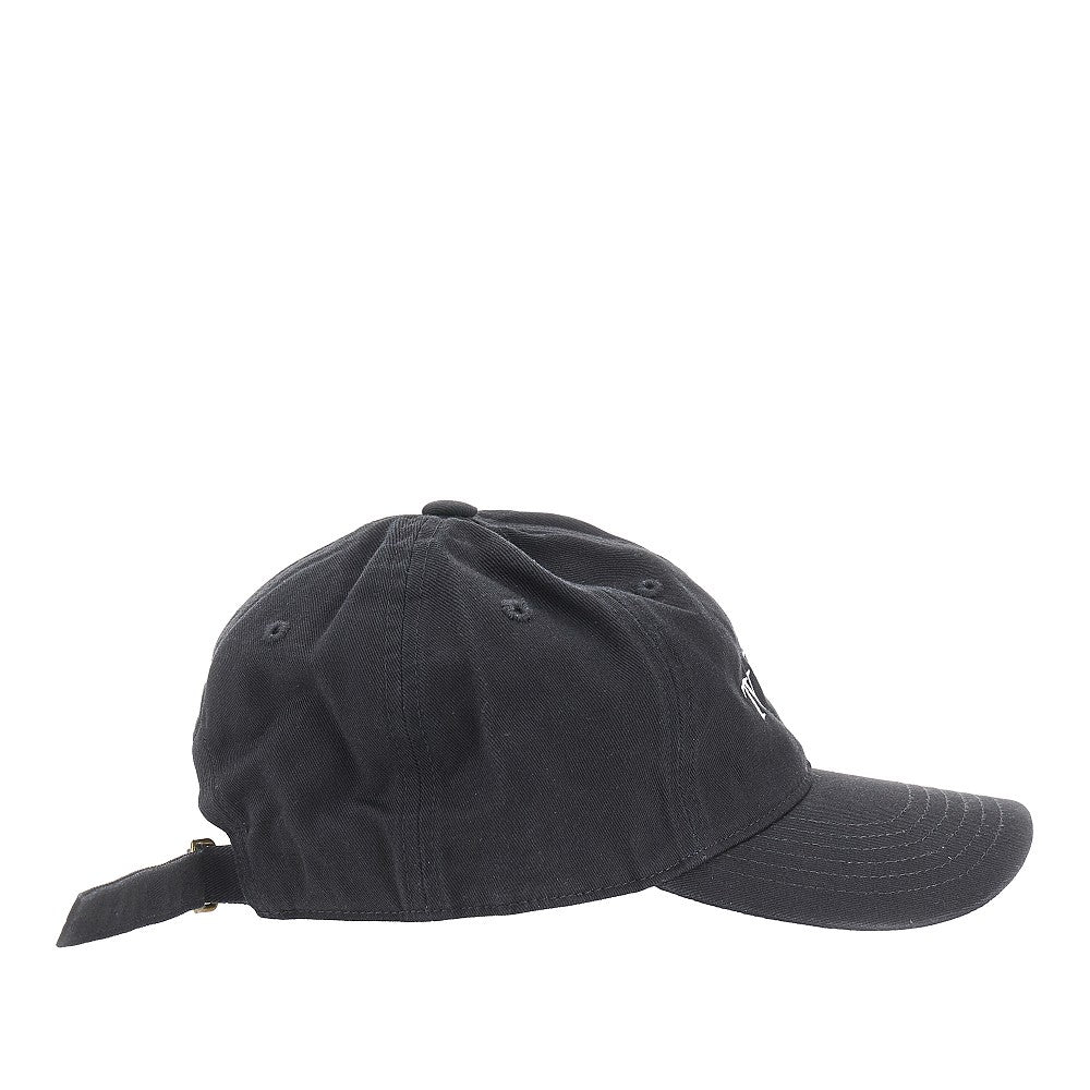 Organic cotton embroidered baseball cap