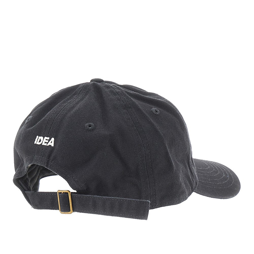 Organic cotton embroidered baseball cap