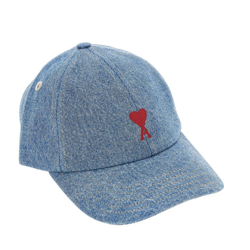 'Ami de Coeur' denim baseball cap