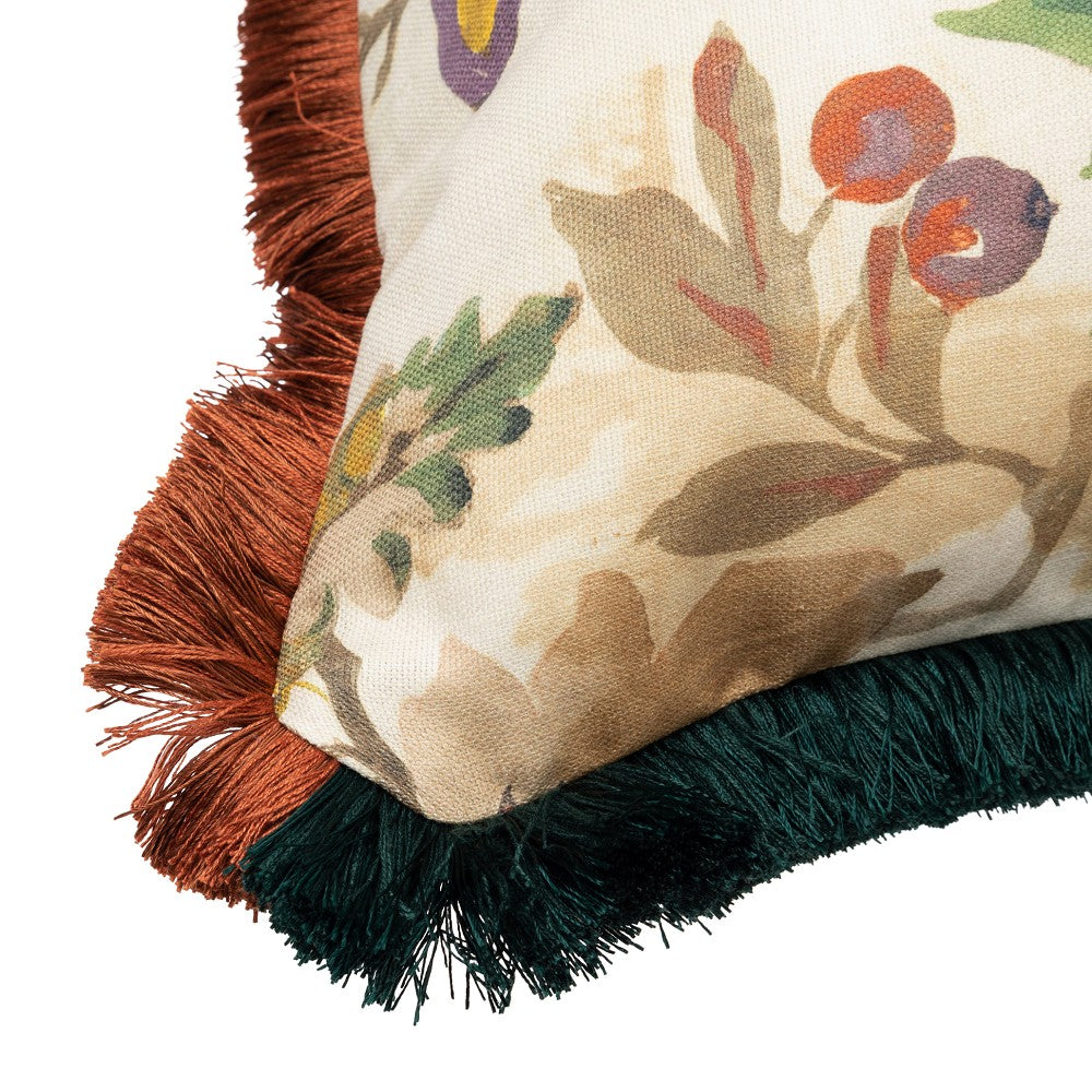 Cuscino con stampa floreale