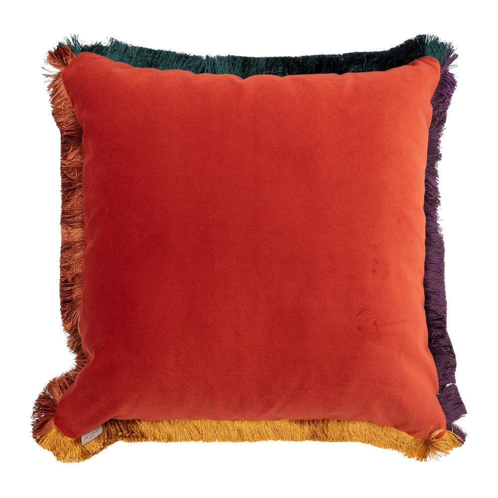 Cuscino con stampa floreale