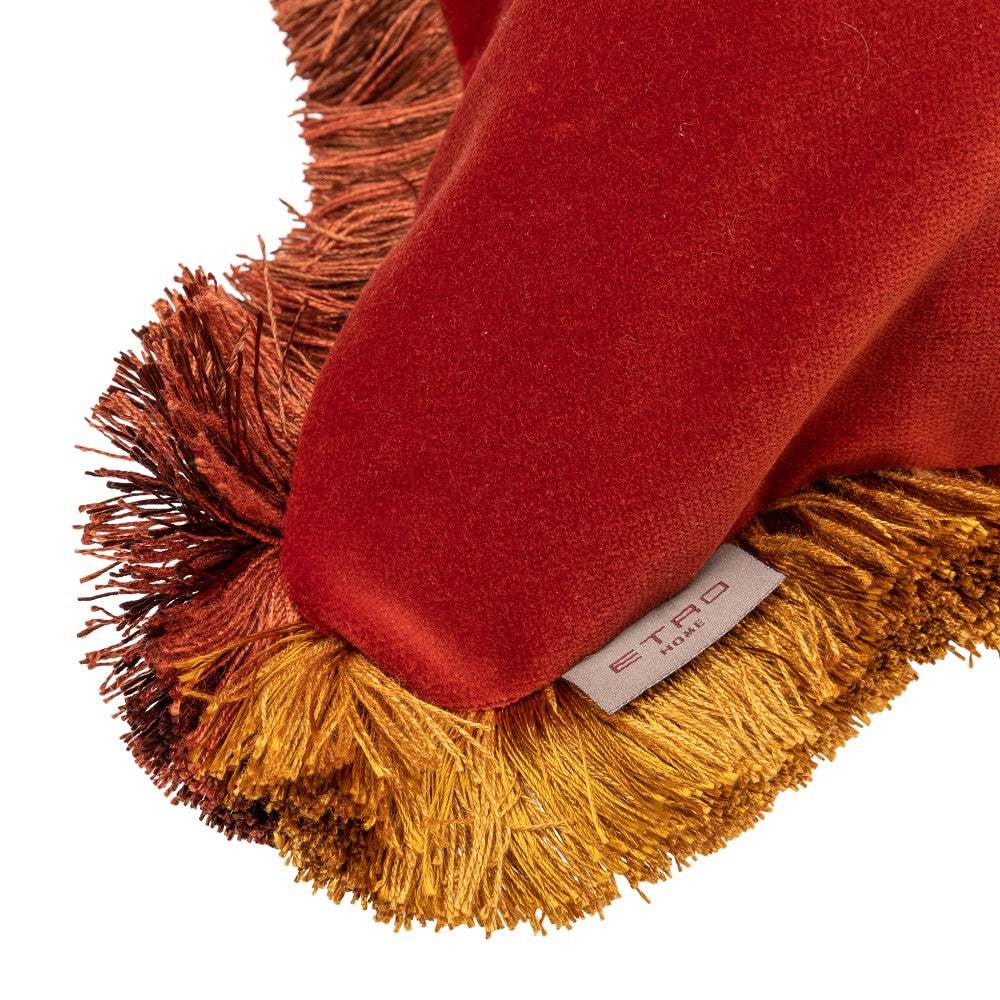 Cuscino con stampa floreale