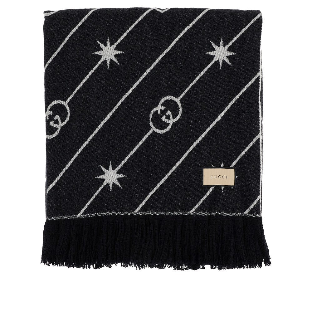 Coperta in tessuto jacquard