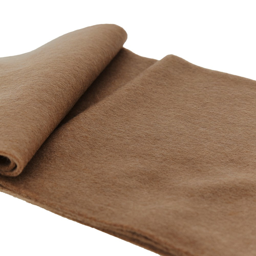 Logo embroidery wool scarf