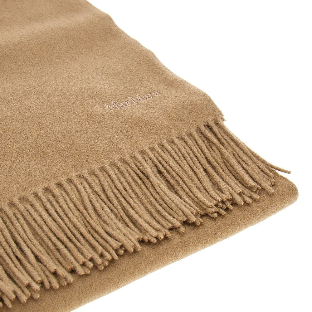 Sable-effect cashmere scarf
