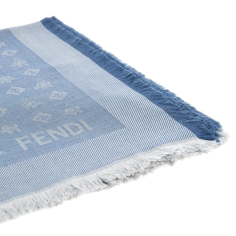 FF silk blend scarf