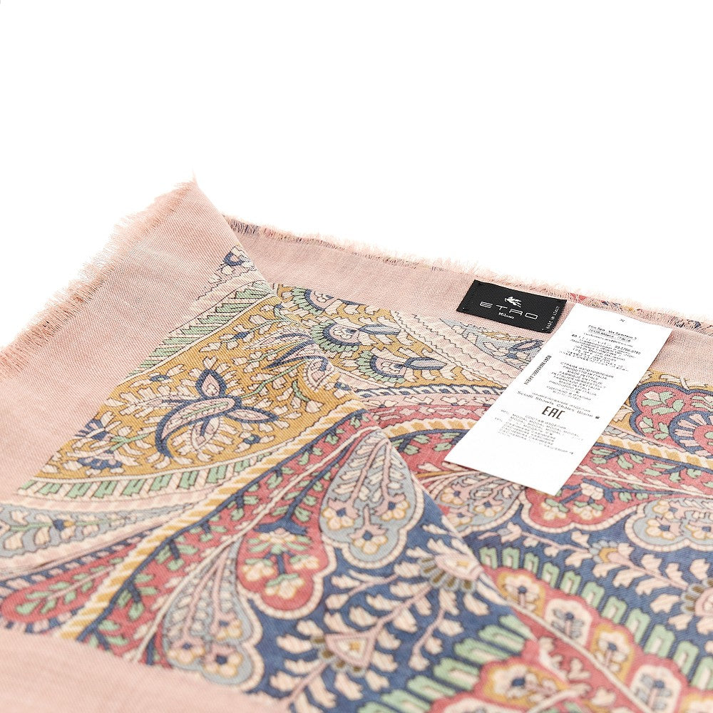 Scialle in modal e cachemire Paisley