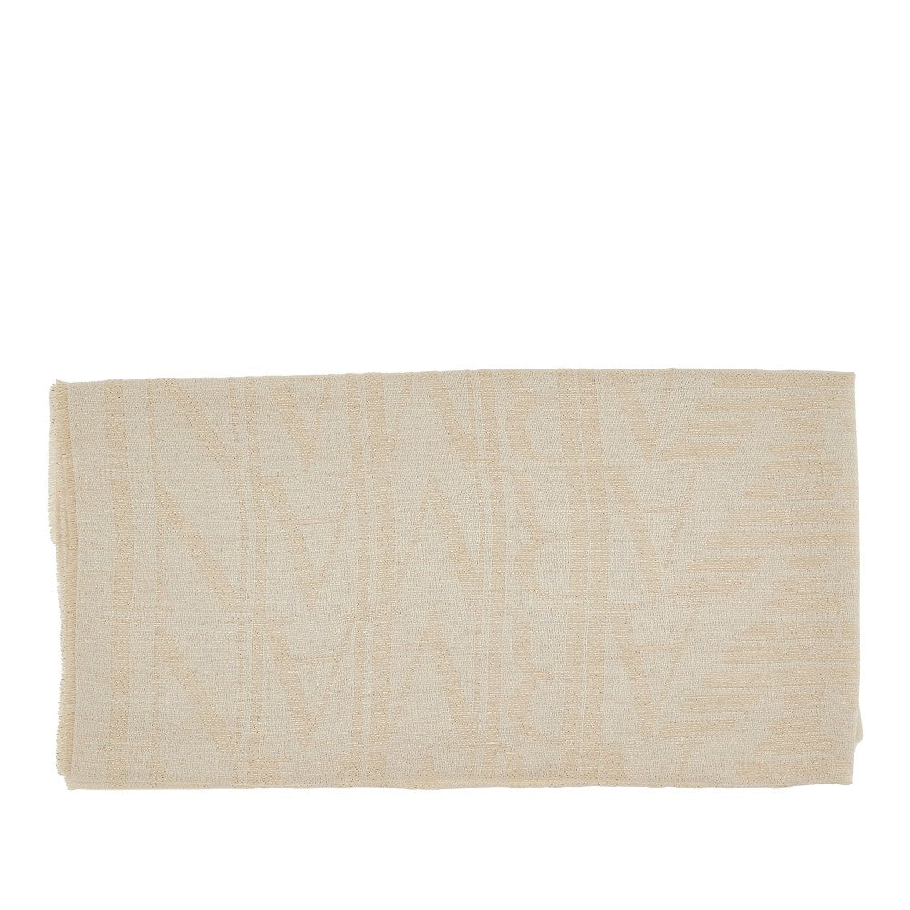 Sciarpa in misto viscosa jacquard