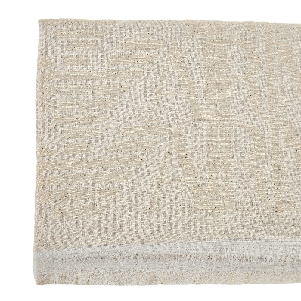 Sciarpa in misto viscosa jacquard