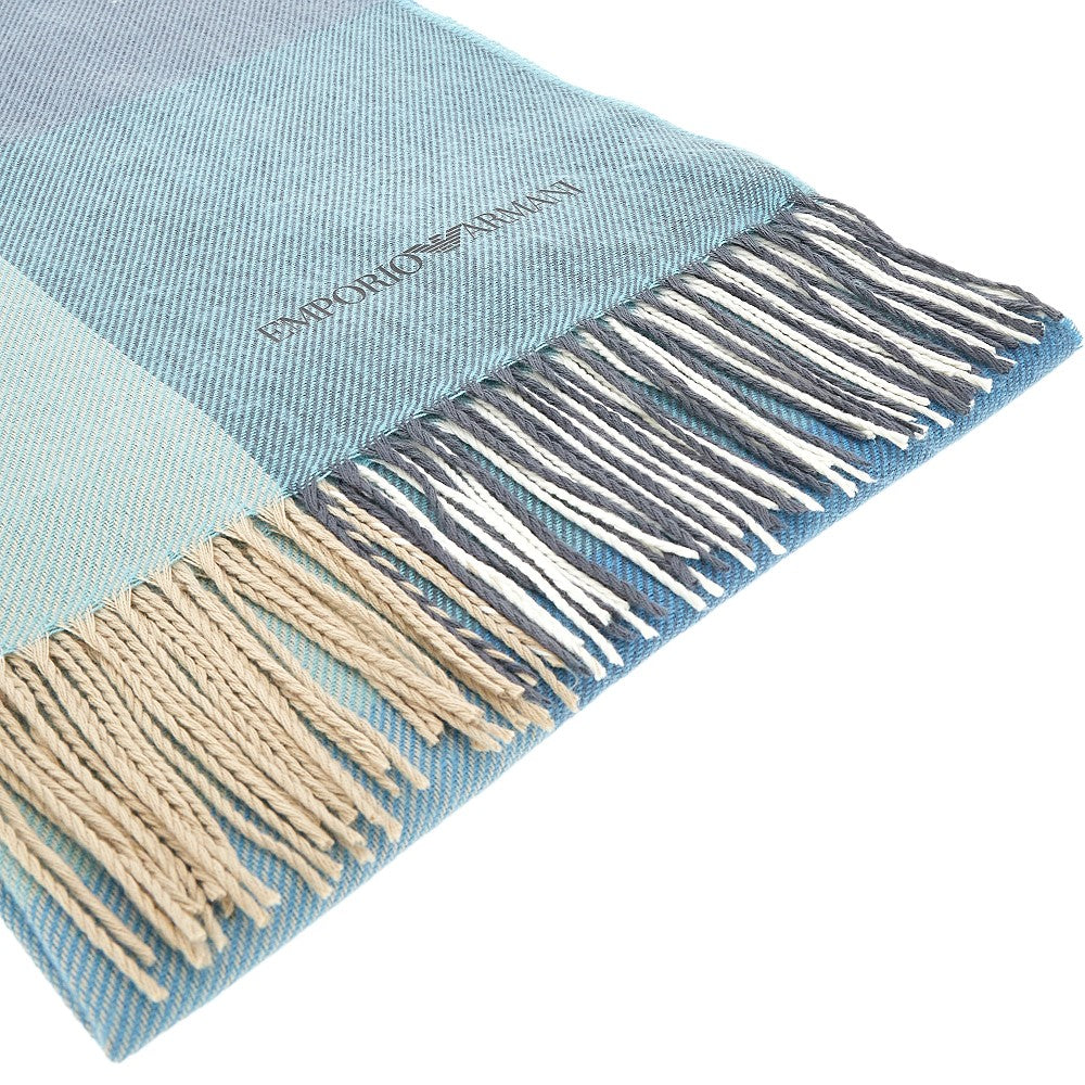 Sciarpa in twill a quadri