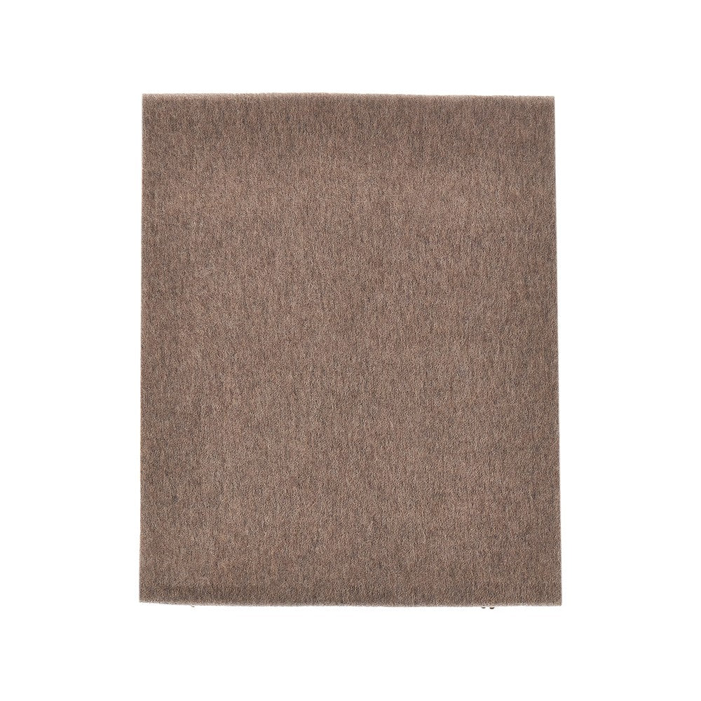 Cashmere scarf with Monogram embroidery