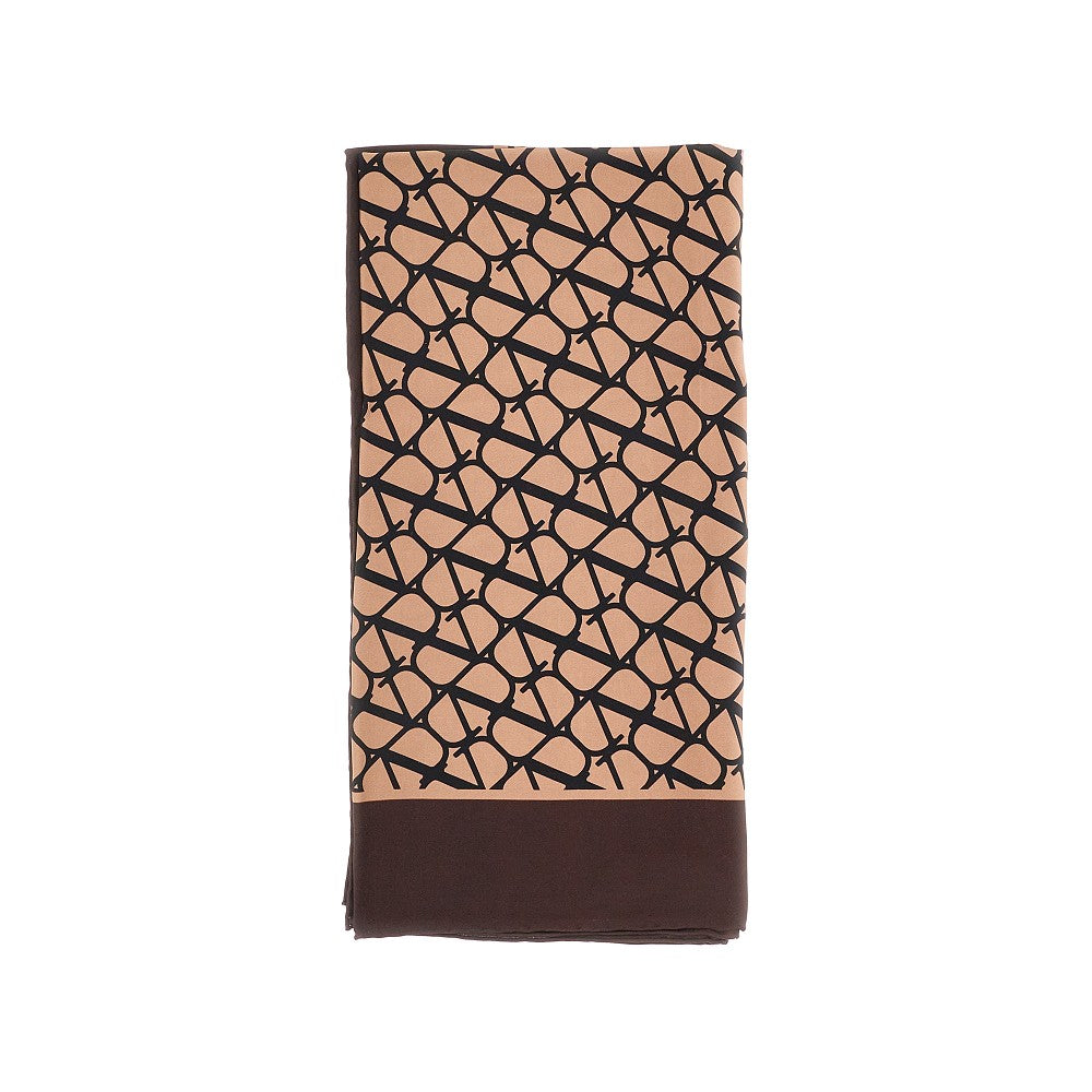 'Toile Iconographe' silk scarf