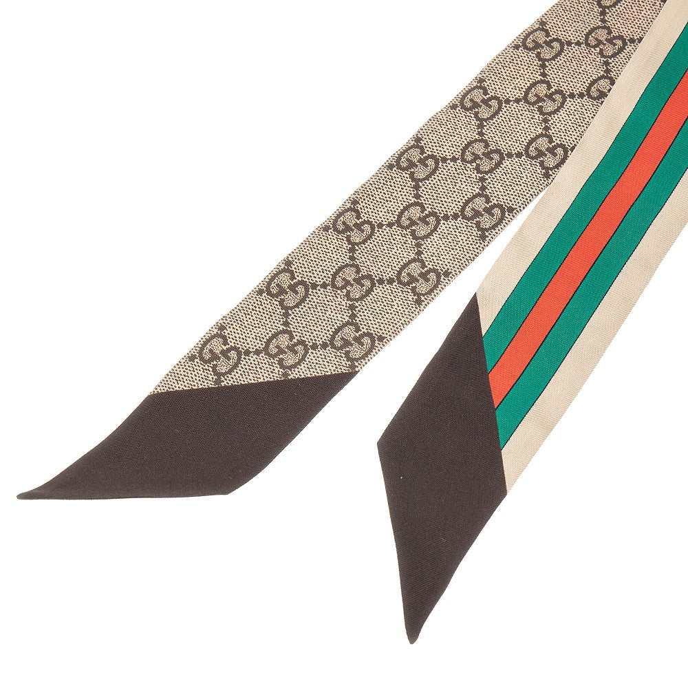 Printed silk scarf