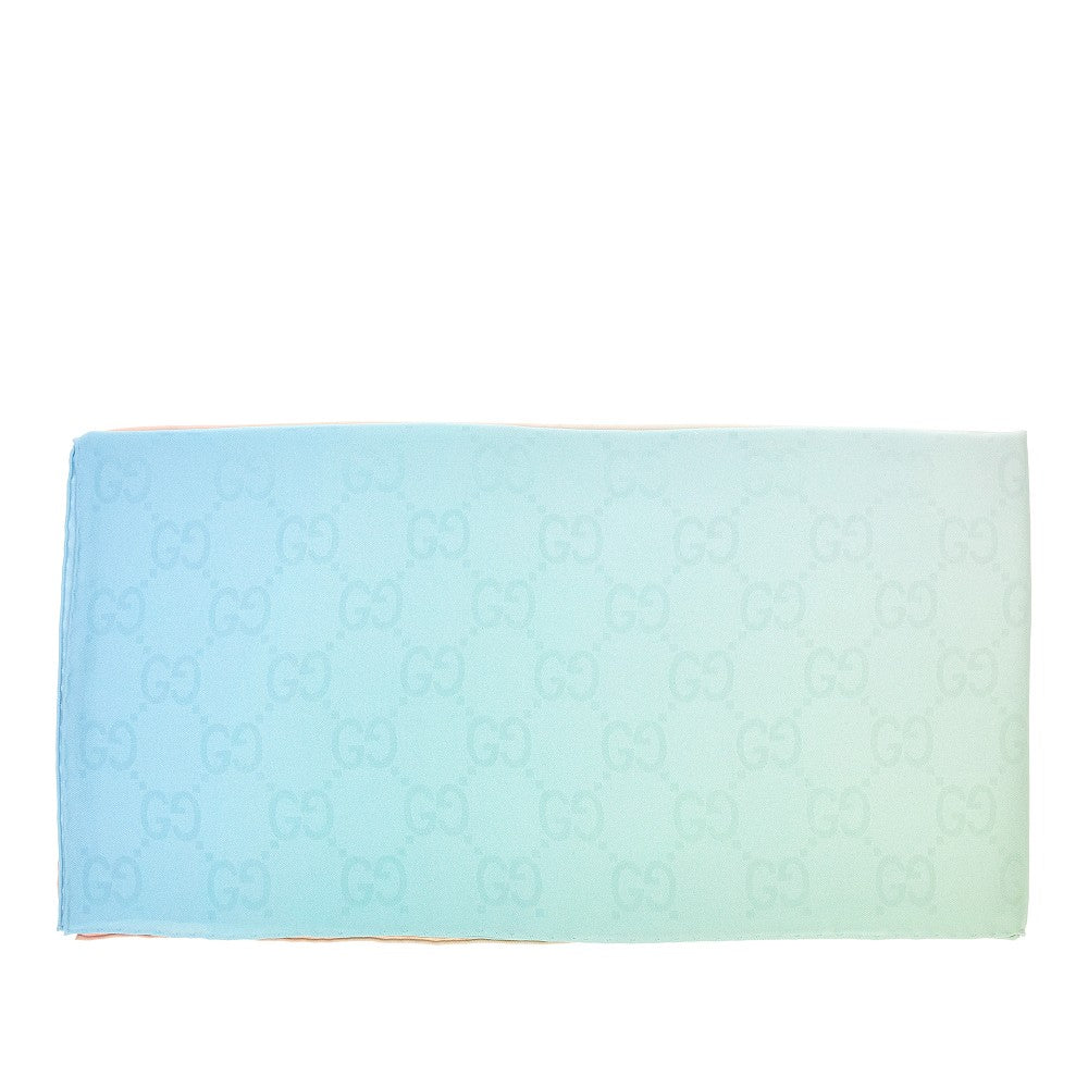 Foulard in seta jacquard GG