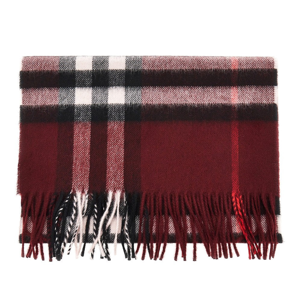 Sciarpa in cachemire Check