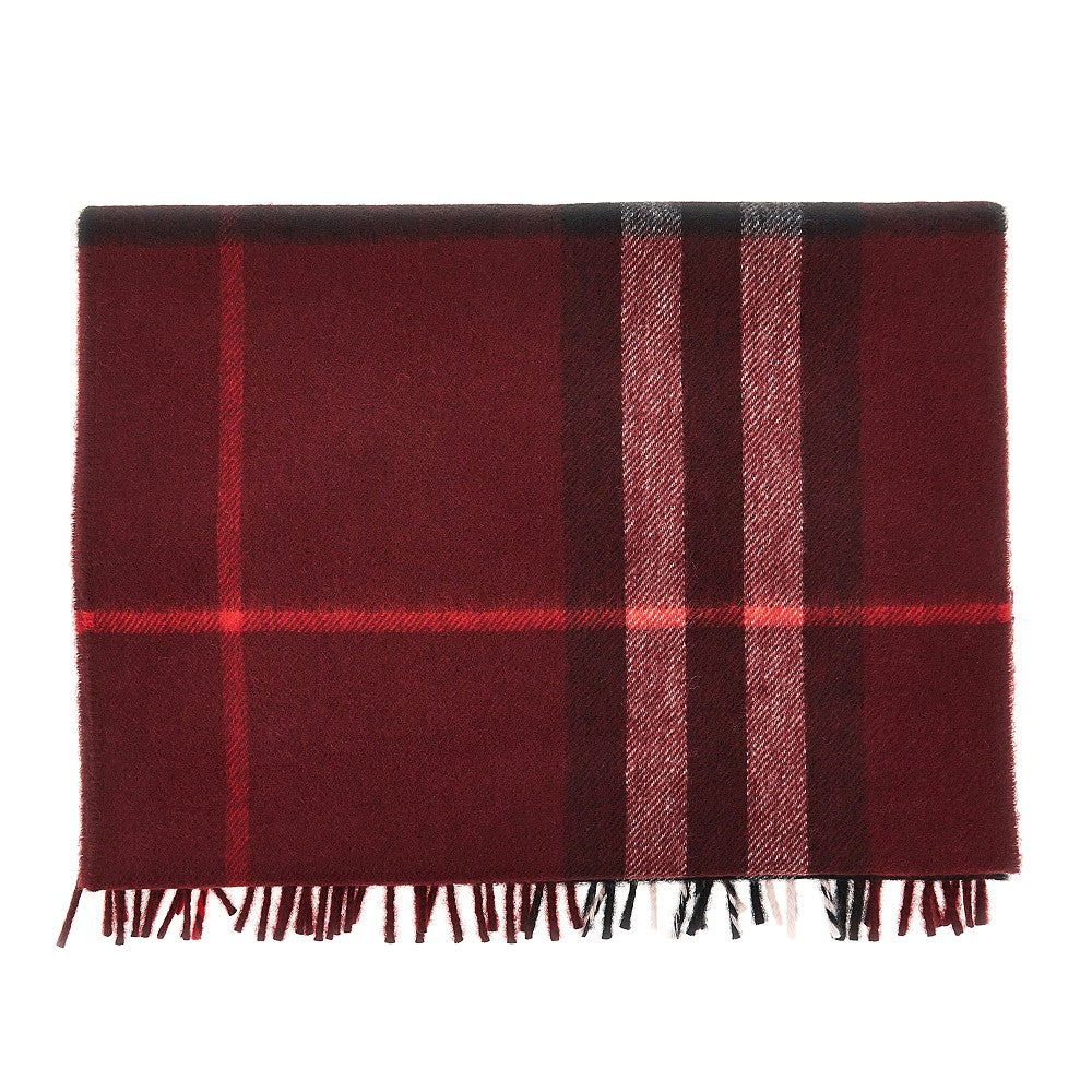 Sciarpa in cachemire Check