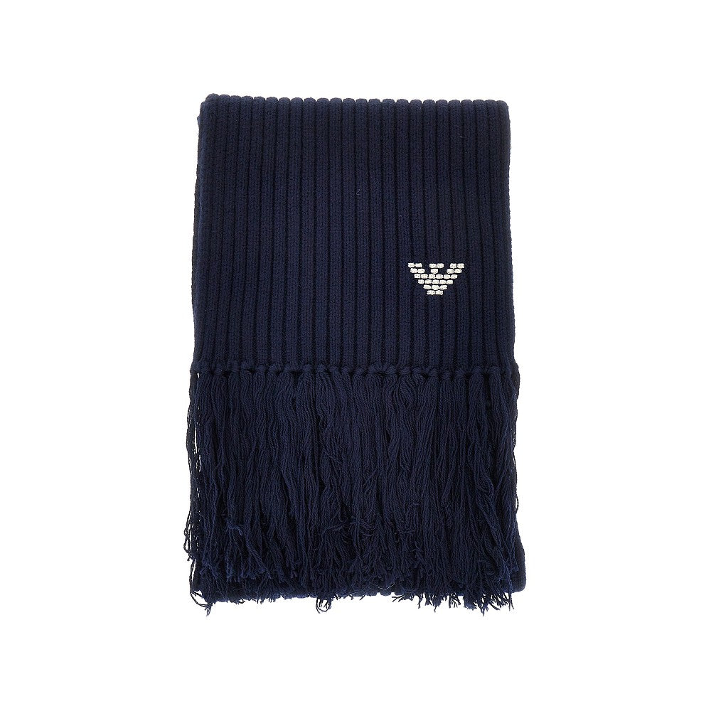 ASV knitted scarf with Eagle embroidery