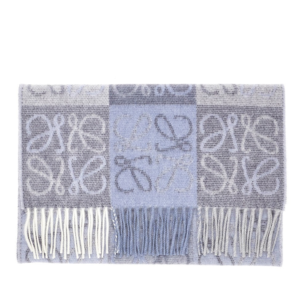 Sciarpa in lana jacquard Anagram