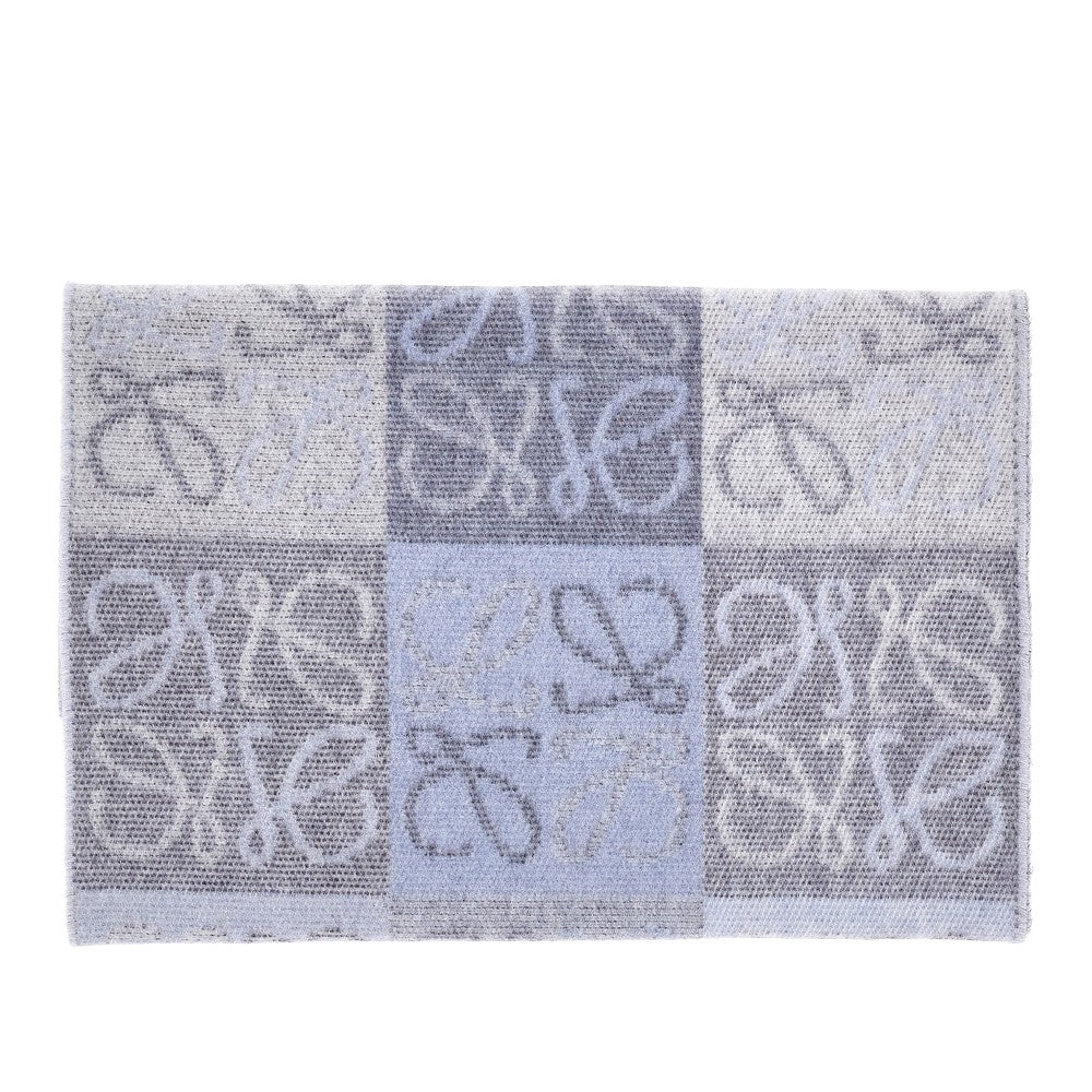 Sciarpa in lana jacquard Anagram