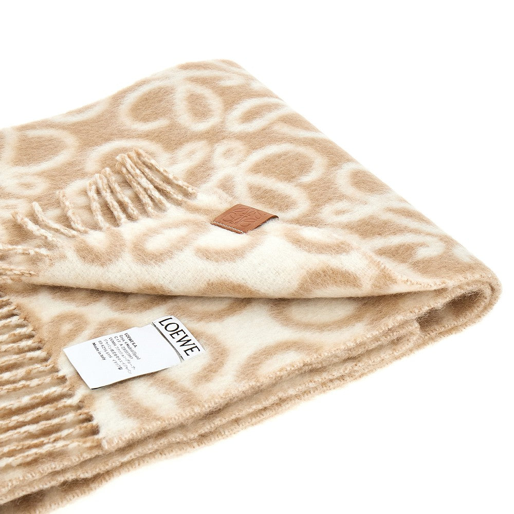 'Anagram' alpaca-blend scarf