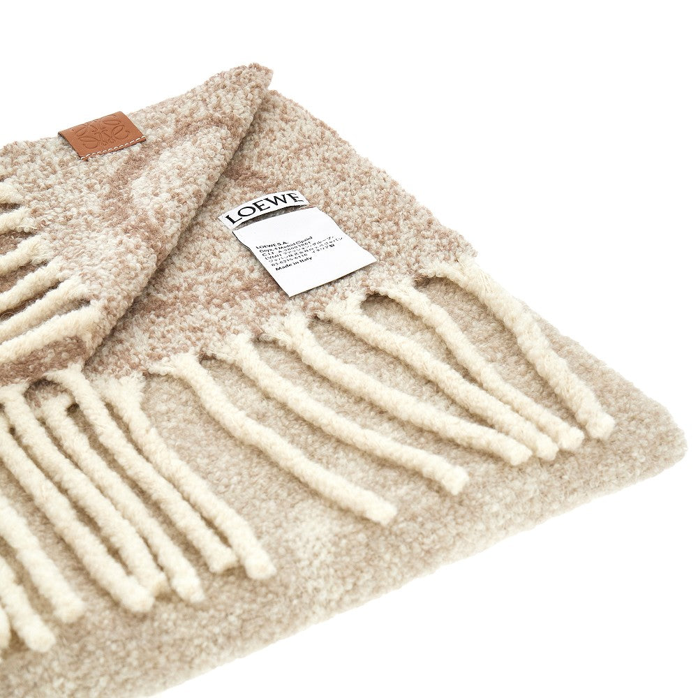 'Anagram' alpaca-blend scarf