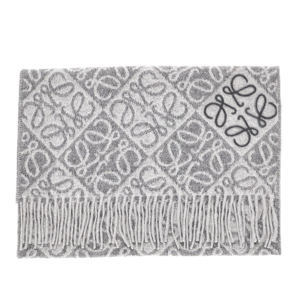 Anagram wool and cashmere scarf