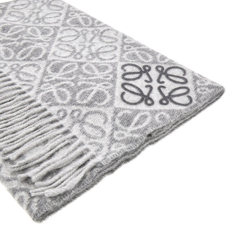 Anagram wool and cashmere scarf