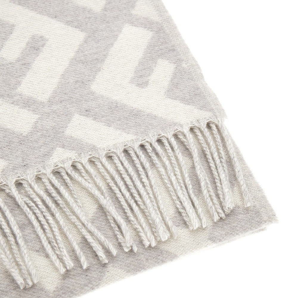 Sciarpa in cachemire jacquard FF