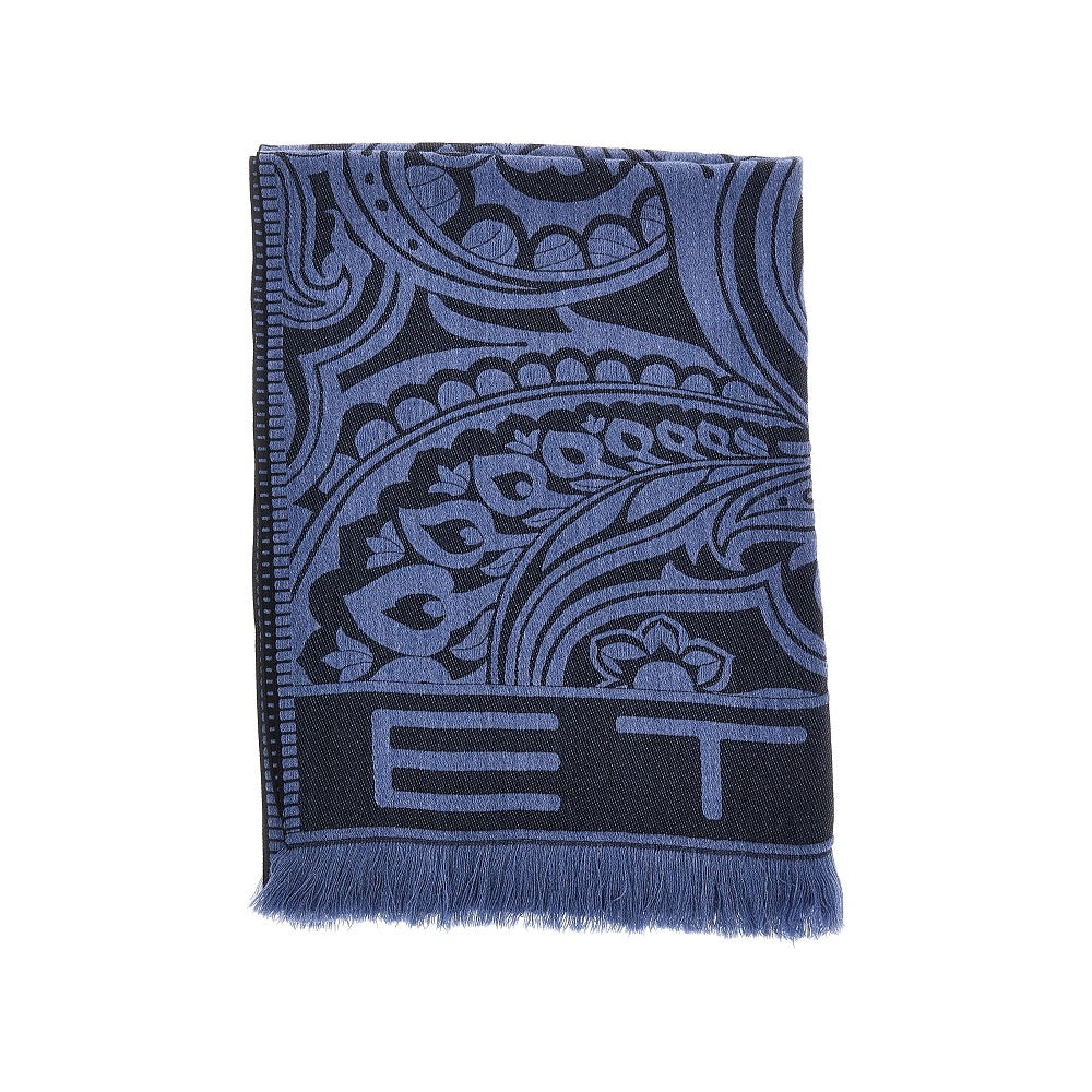 Sciarpa in misto lana jacquard