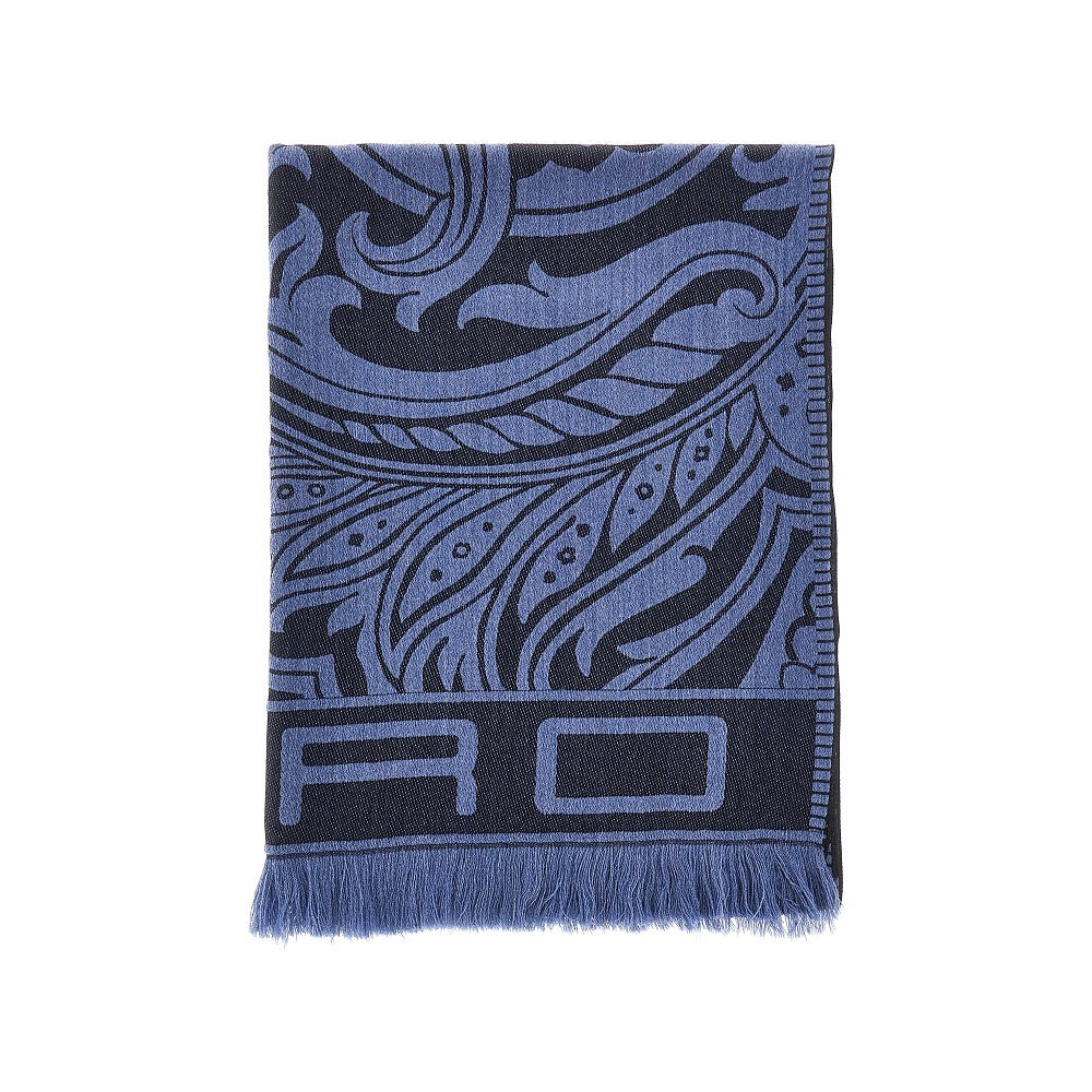 Sciarpa in misto lana jacquard