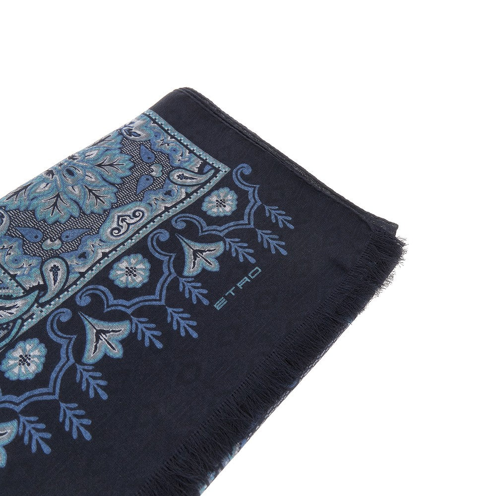 Sciarpa in modal e cotone Paisley