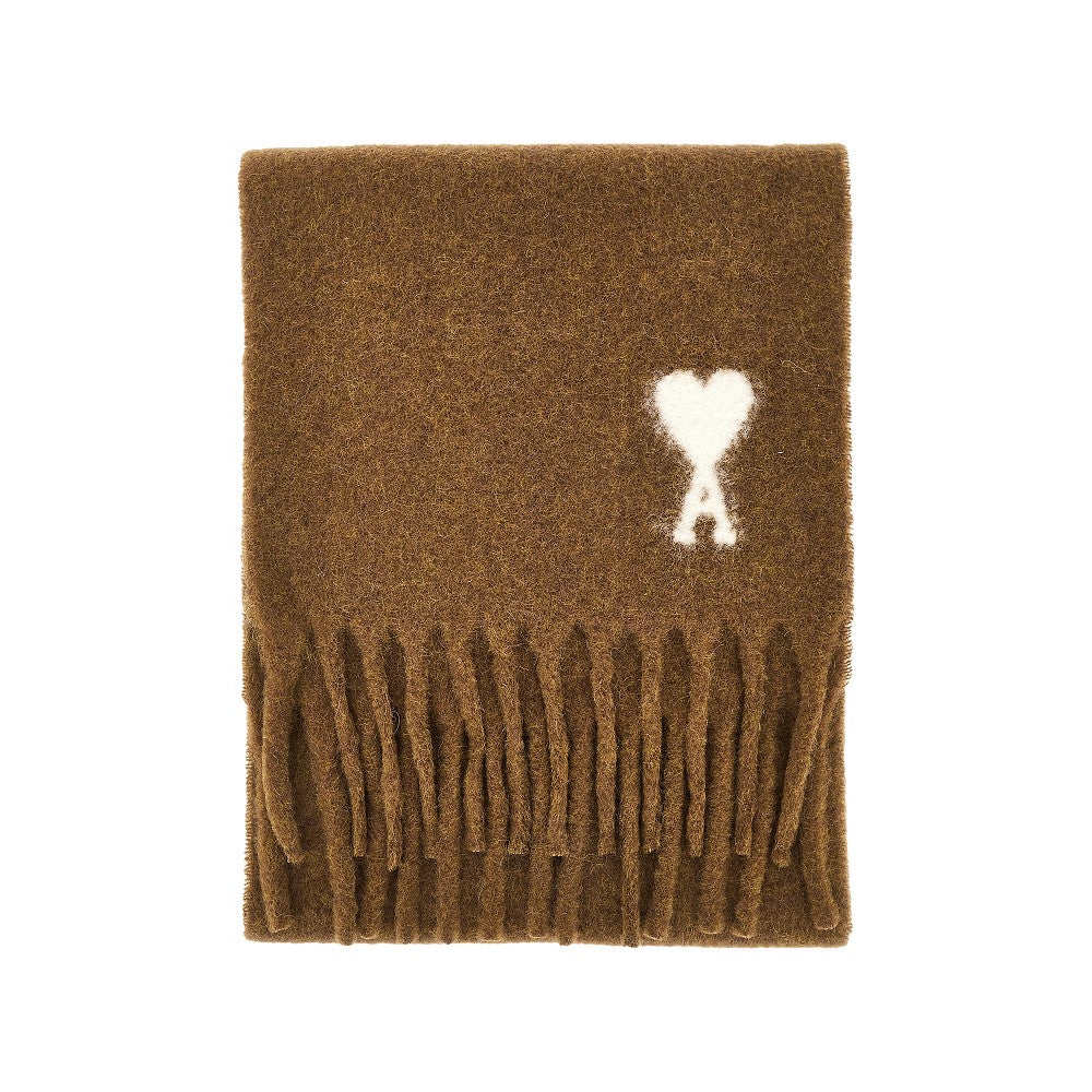'Ami de Coeur' alpaca-blend scarf