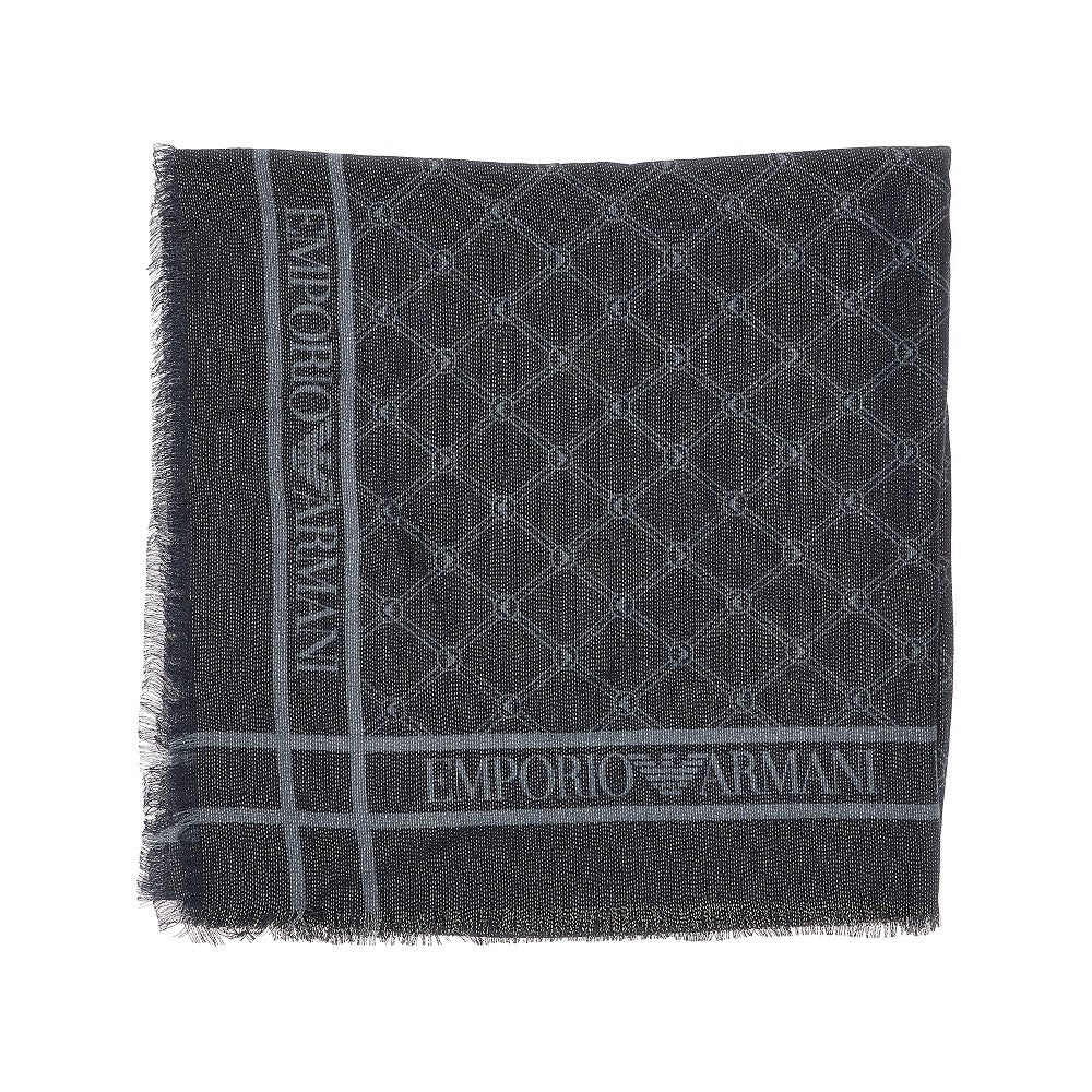Lurex viscose-blend scarf