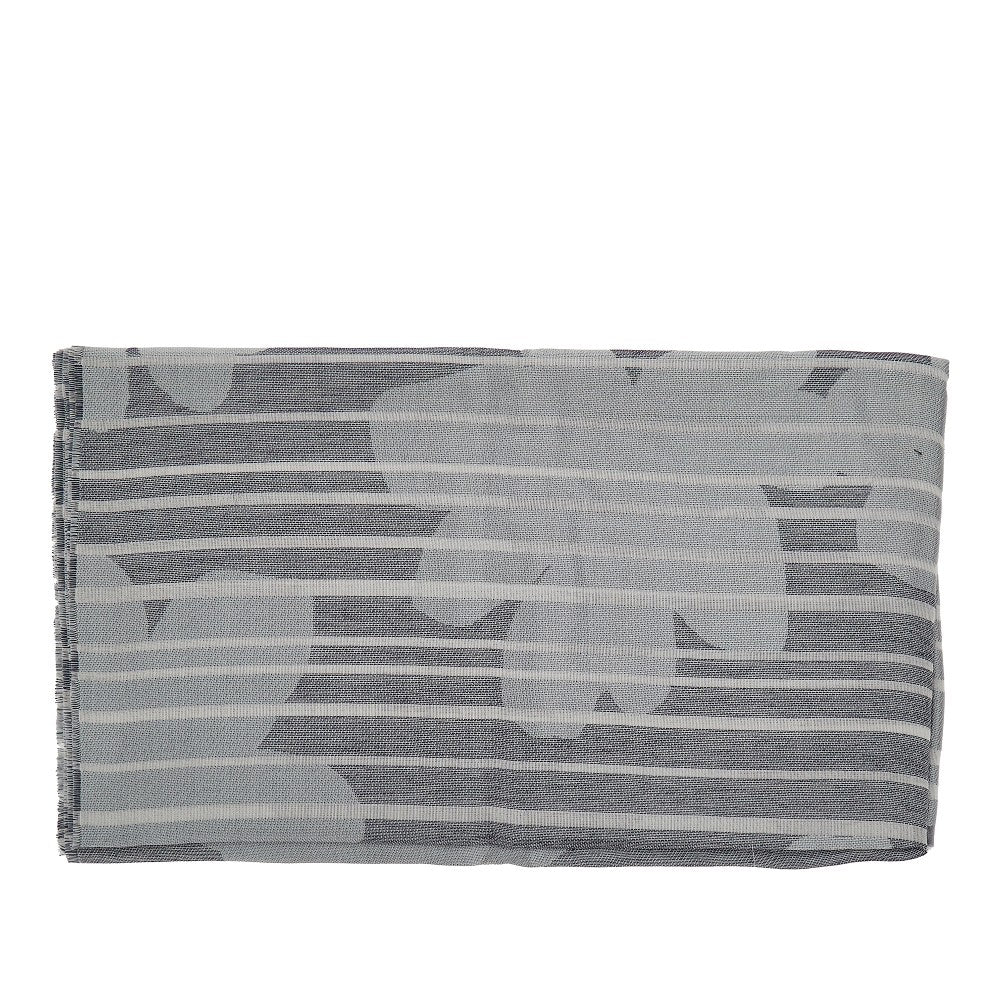 Jacquard viscose-blend scarf