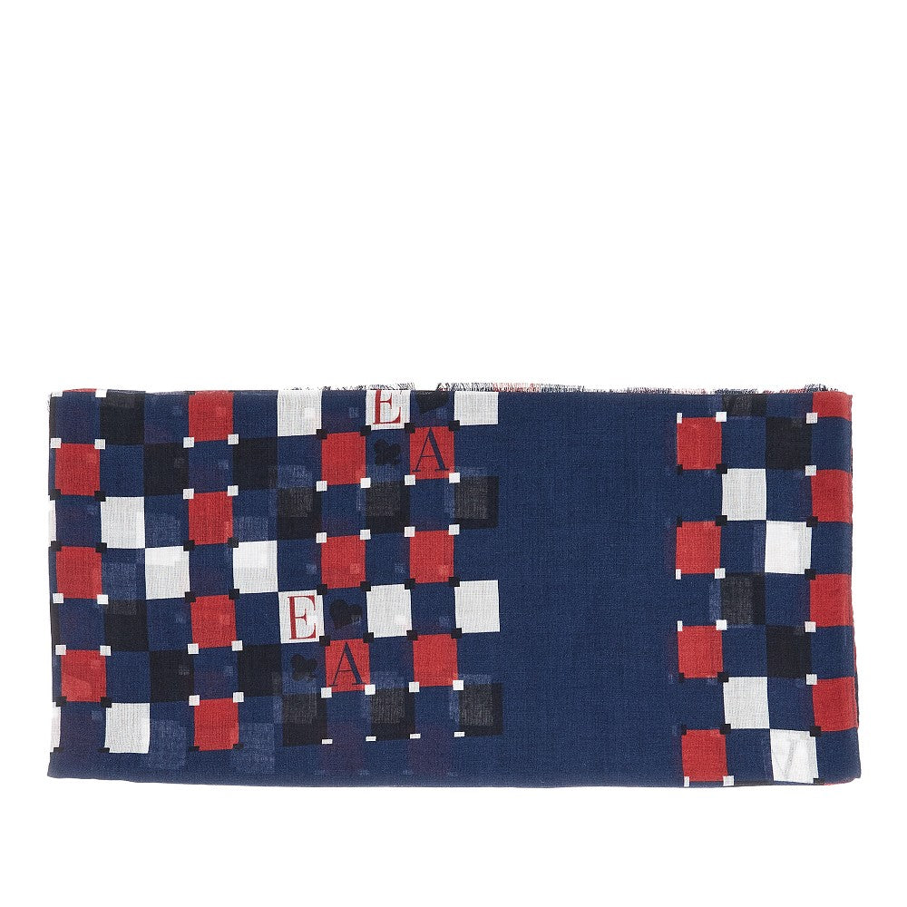 Printed viscose scarf