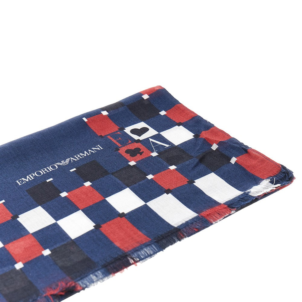 Printed viscose scarf