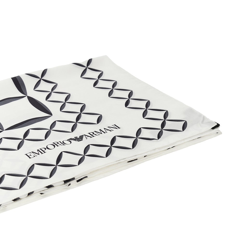 Foulard in seta stampato