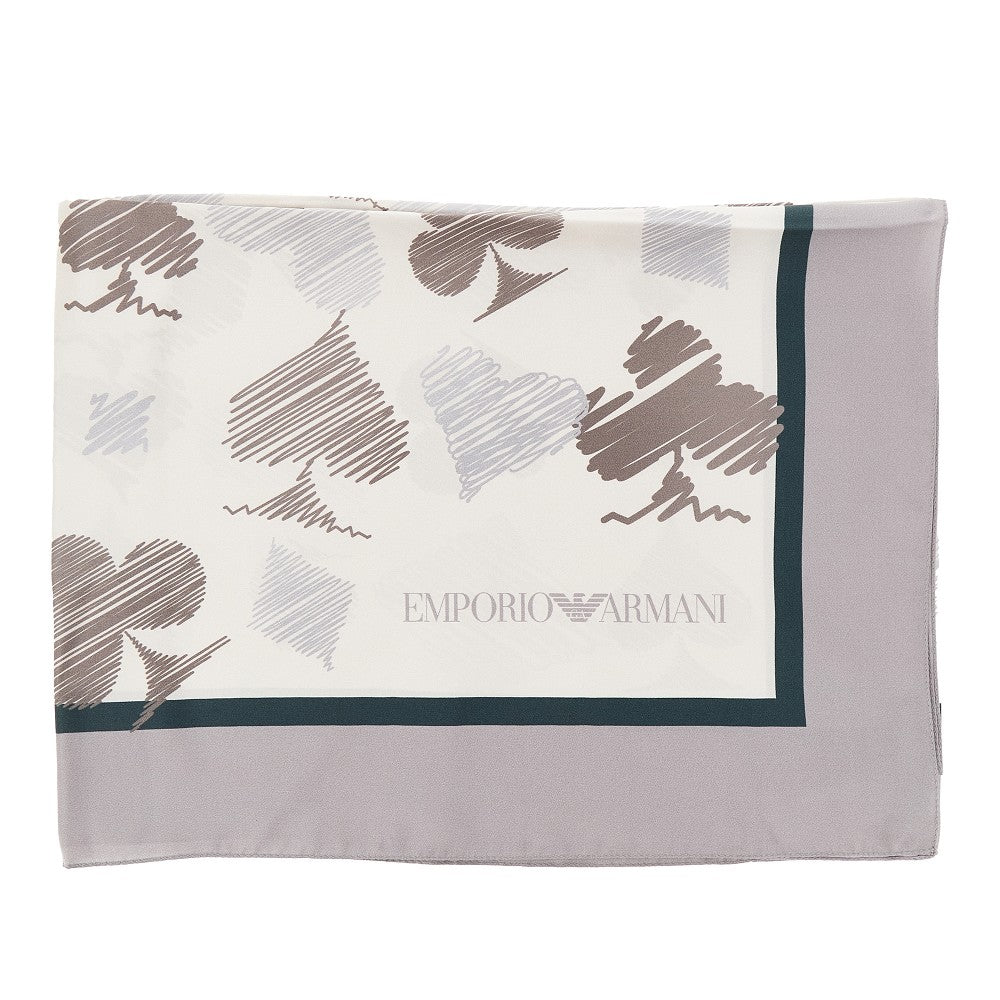 Foulard in seta stampato