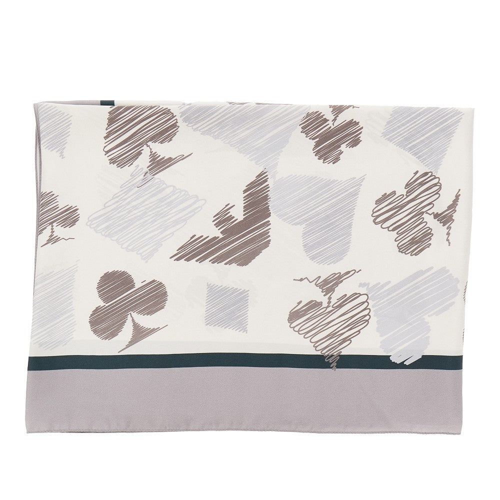 Foulard in seta stampato