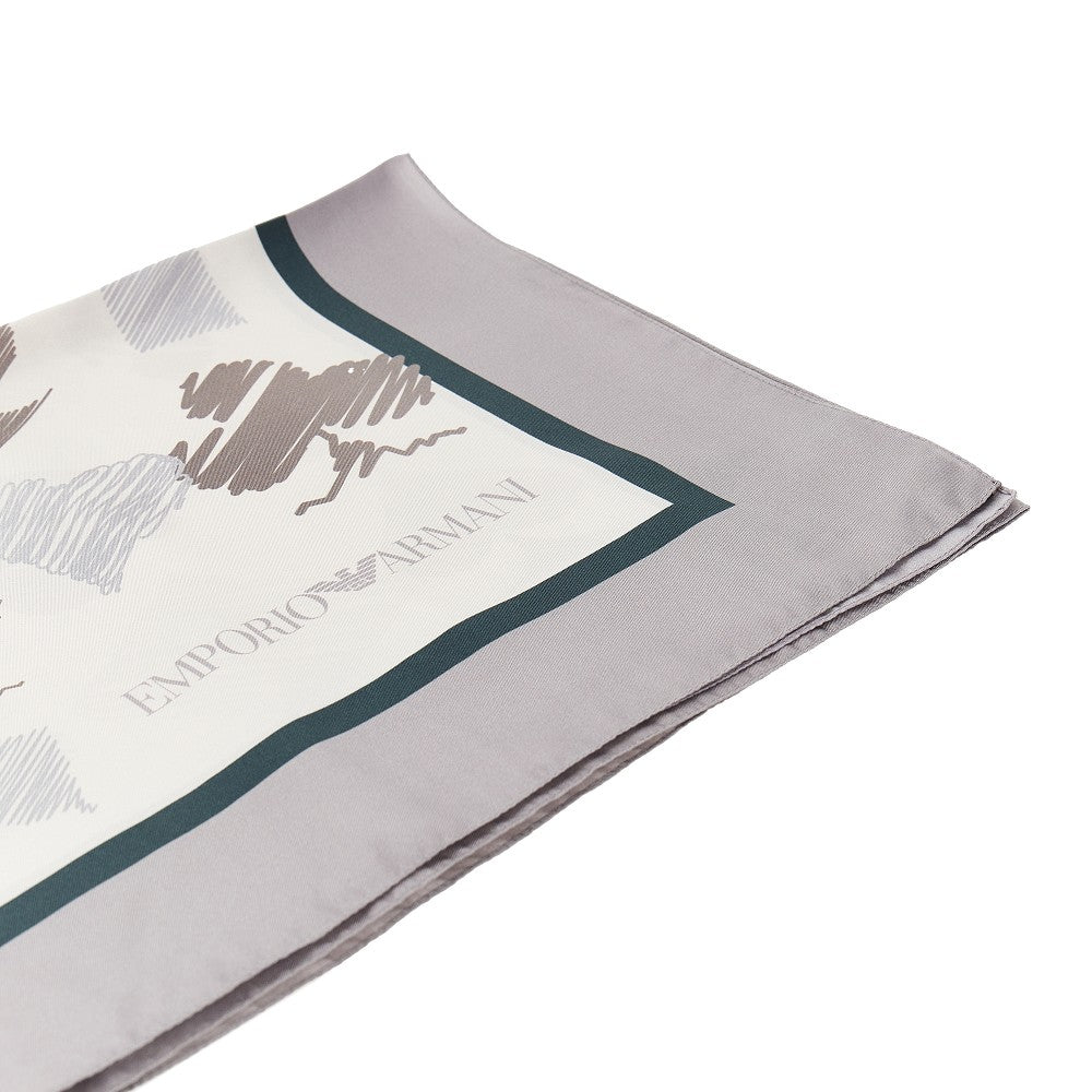 Foulard in seta stampato