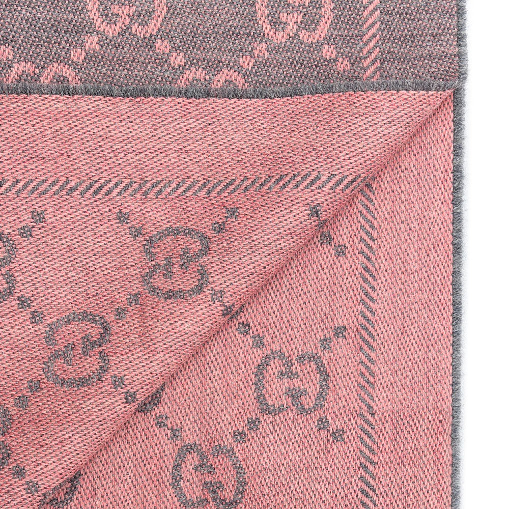Sciarpa in lana jacquard GG