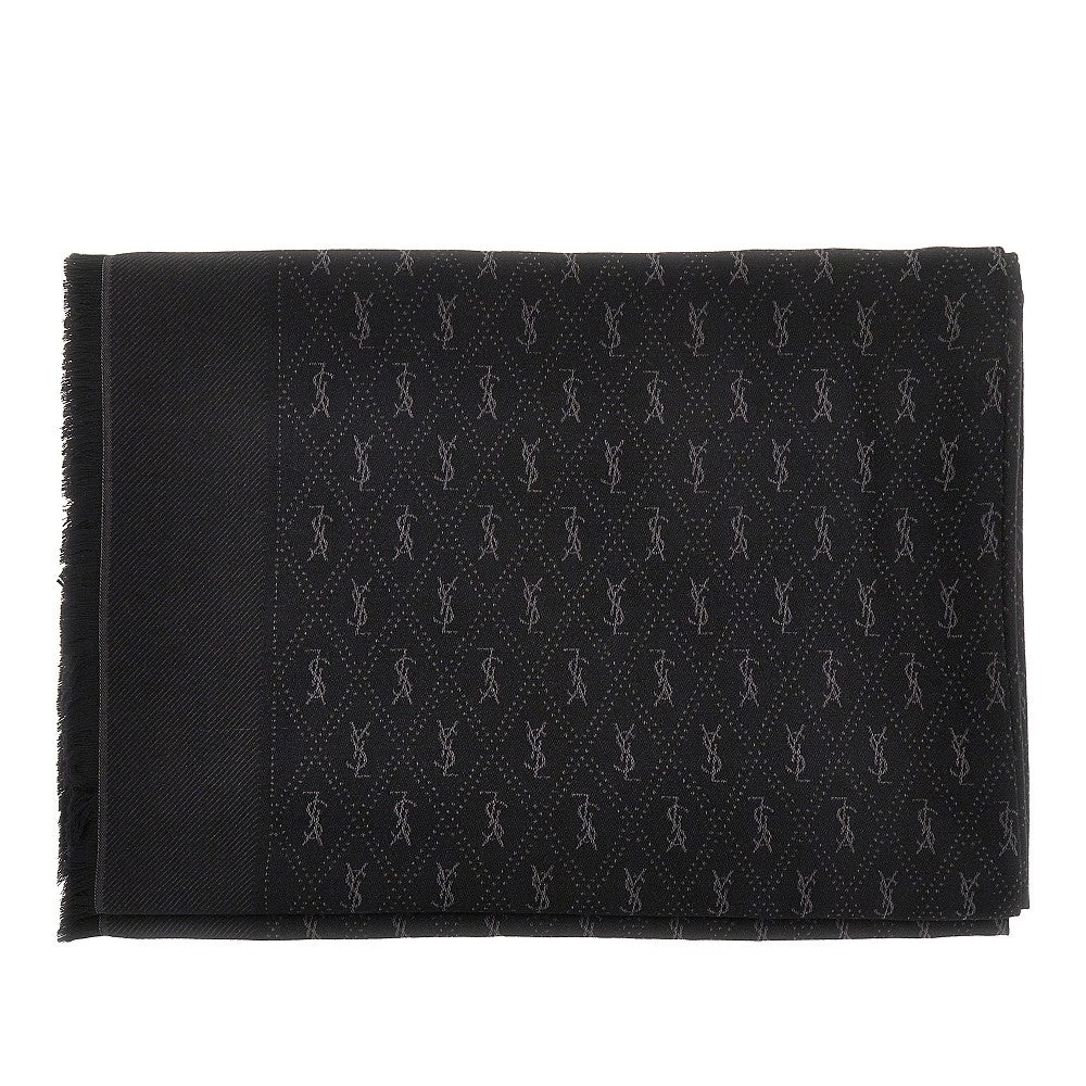 Maxi sciarpa con motivo Monogram