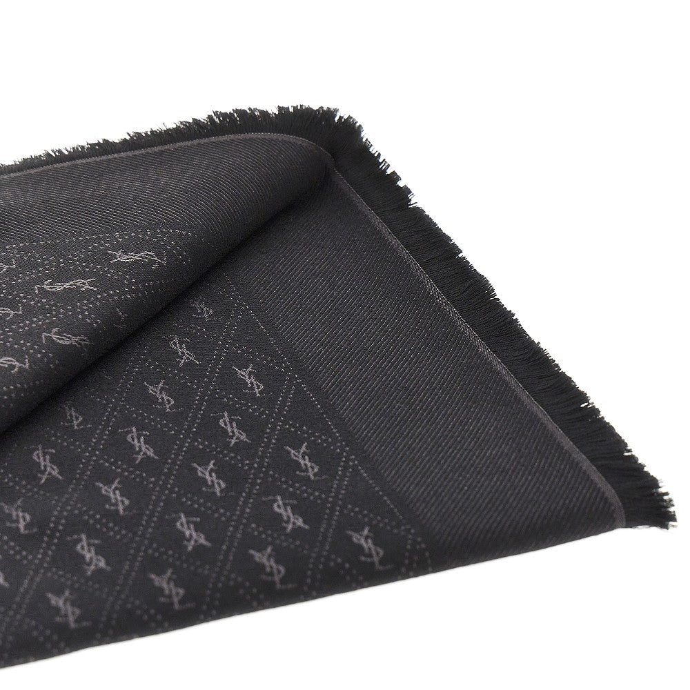 Maxi sciarpa con motivo Monogram