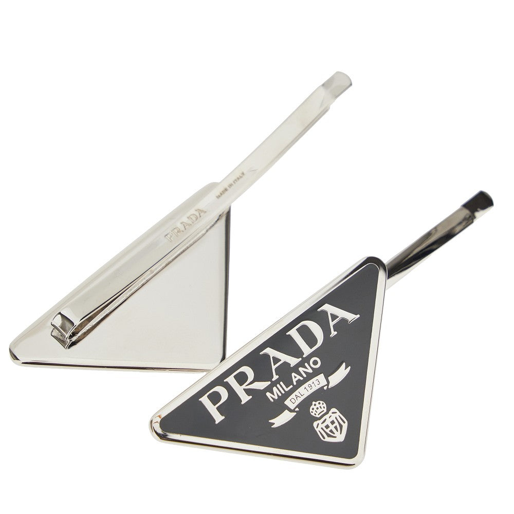 Fermagli per capelli con logo triangolo