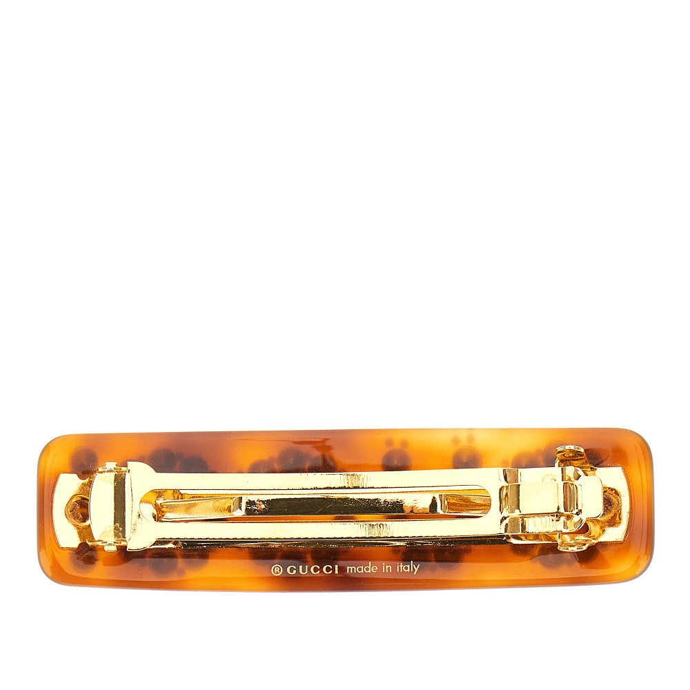 Crystal-embellished hair clip