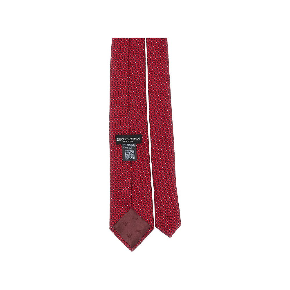 Cravatta in seta jacquard