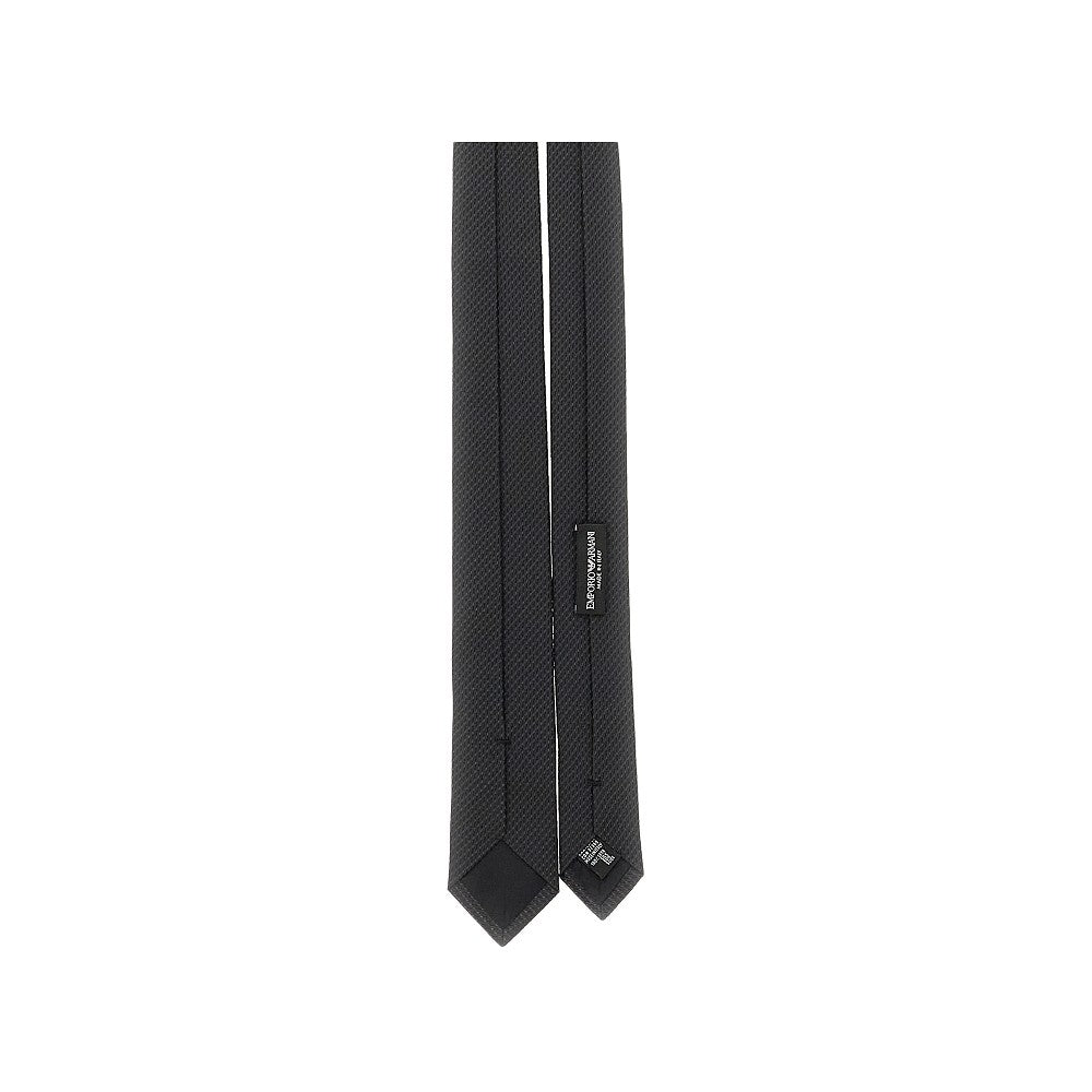 Jacquard silk necktie