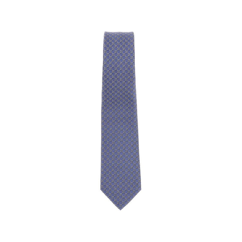 GG jacquard silk necktie