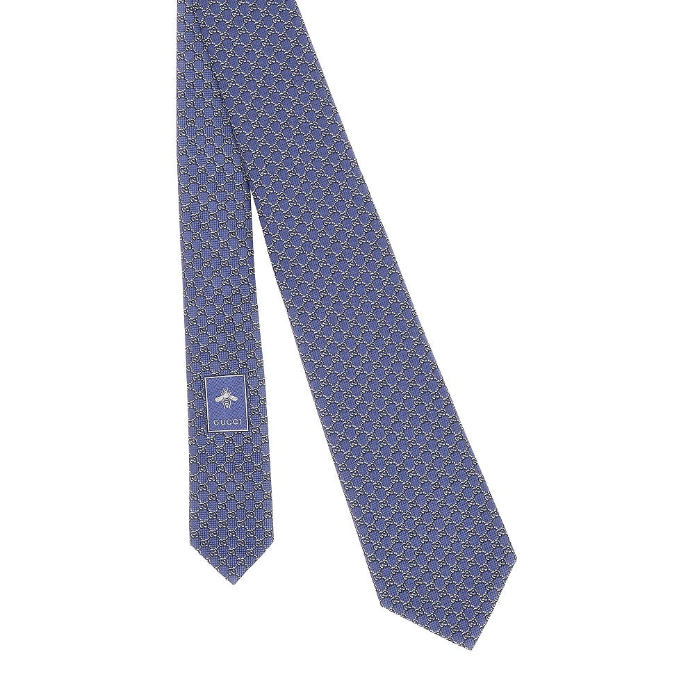 GG jacquard silk necktie